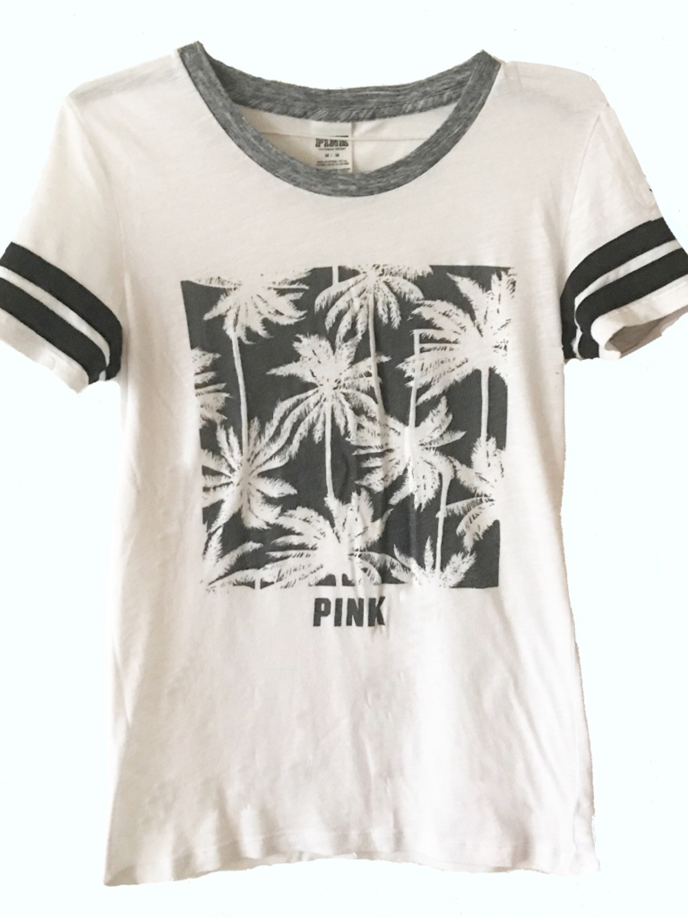 PINK Victoria's Secret Women's Tee Top Size M
